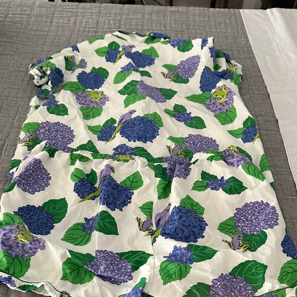 Printfrest Hydrangea Pattern PJ Set-Plus Size - Picture 5 of 5